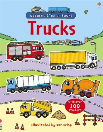 Stickers - 9780746089415 Usborne First Sticker Book Trucks