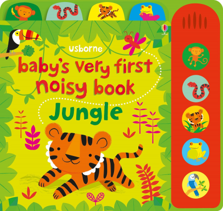 TEME populare - 9781474921732 Usborne Baby's Very First Noisy Book Jungle 