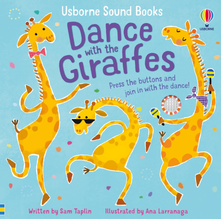 Carti cu sunete sau muzicale - 9781803700953 Usborne Dance with the Giraffes