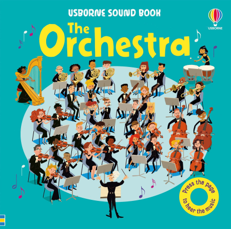 3-6 ani - 9781835408728 Usborne The Orchestra
