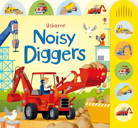 Mijloace de transport - 9781409535157 Usborne Noisy Diggers