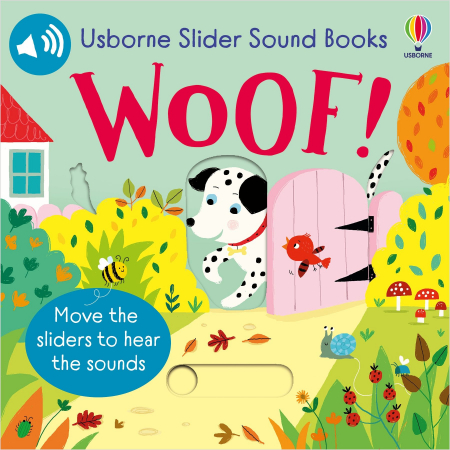 TEME populare - 9781805312826 Usborne Slider Sound Books Woof!