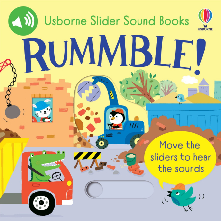 Carti senzoriale pentru bebe - 9781805314578 Usborne Rummble!