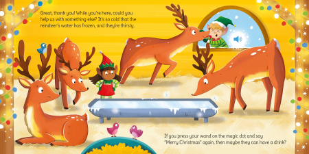 9781805075622 Usborne Wand Books: Christmas Magic [2]