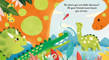 9781474982160 Usborne Are you there little dinosaur? [2]