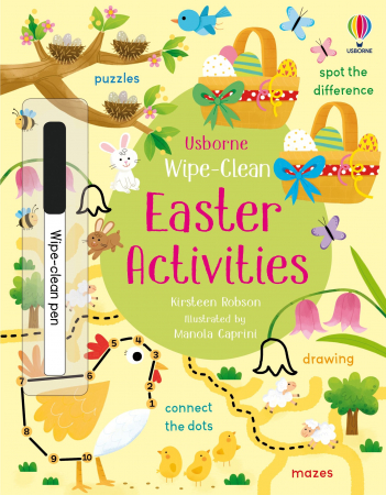Paște - 9781801319164 Usborne Wipe-Clean Easter Activities