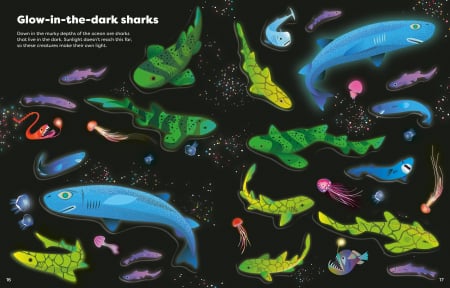 9781805072775 Usborne Big Sticker Book of Sharks [6]