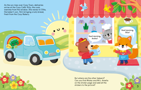 9781836047889 Usborne The Cosy Cafe Sticker Book [3]