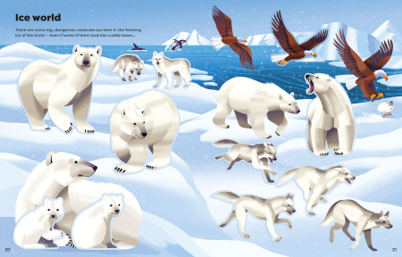 9781805076803 Usborne Big Sticker Book Deadly Animals [4]