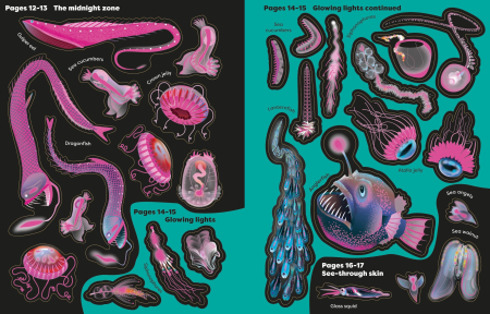 9781836040705 Usborne Big Sticker Book Weird Deep Sea Creatures [3]