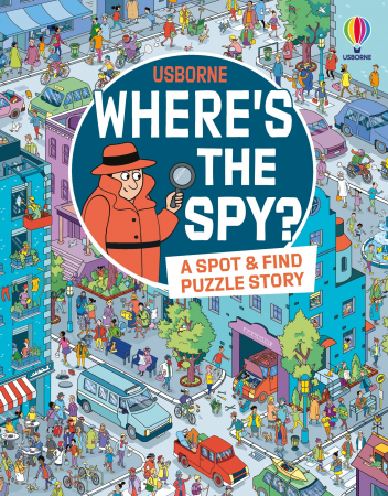 Activitati Usborne - 9781805074519 Usborne Where's the Spy?