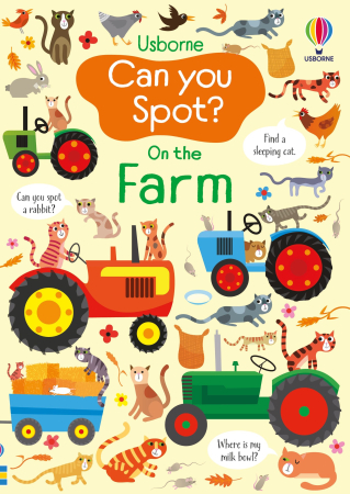 Vacanta de vara - 9781836041290 Usborne Can you Spot? On the Farm
