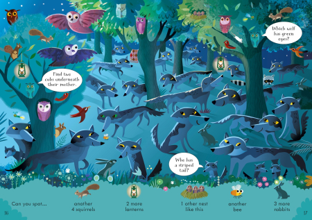 9781836041320 Usborne Can you Spot? Night time [2]