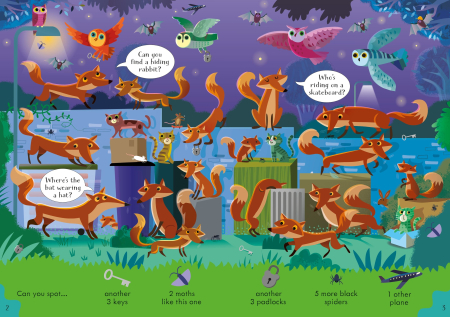 9781836041320 Usborne Can you Spot? Night time [1]