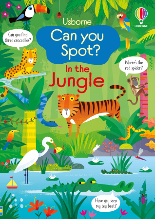 Vacanta de vara - 9781836041252 Usborne Can you Spot? In the Jungle