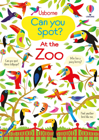 Activitati Usborne - 9781836041337 Usborne Can you Spot? At the Zoo