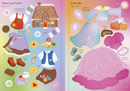 9781836042181 Usborne Little Sticker Dolly Dressing Fairy Tales [5]