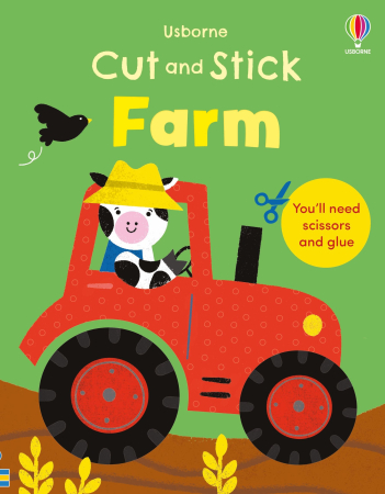 Carti de activitati - 9781836042266 Usborne Cut and Stick Farm