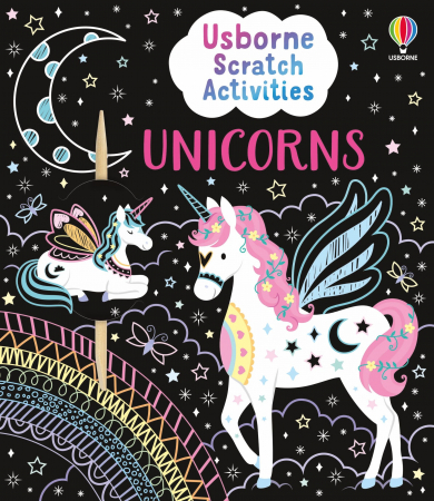 Activitati Usborne - 9781805077343 Usborne Scratch Activities Unicorns