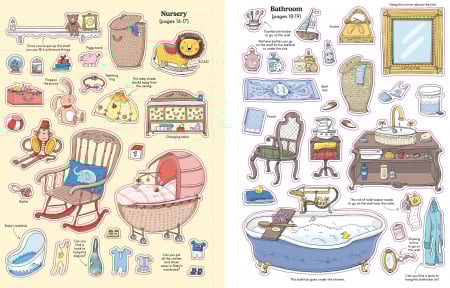 9781836041122 Usborne Doll's House Sticker Book [3]