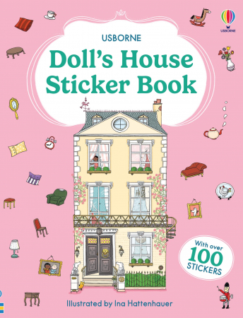 Stickers - 9781836041122 Usborne Doll's House Sticker Book