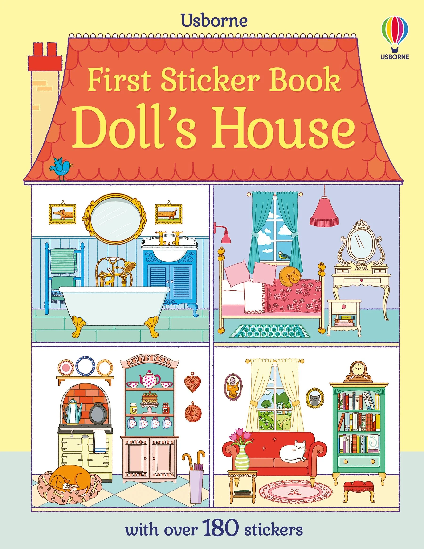 Stickers - 9781805077398 Usborne First Sticker Book Doll's House