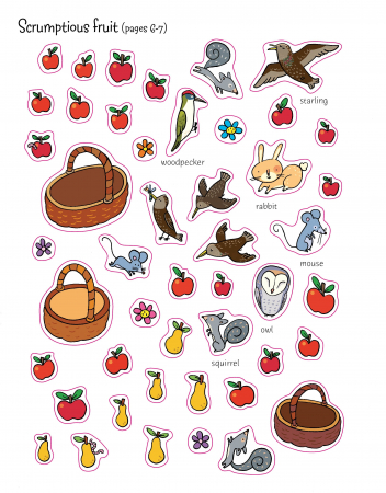 9781409564652 Usborne First Sticker Book Garden [5]