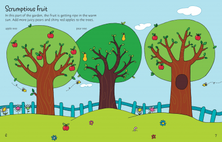 9781409564652 Usborne First Sticker Book Garden [4]