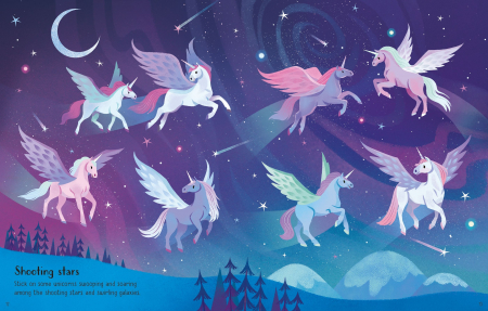 9781803709895 Usborne First Sticker Book Unicorns [1]