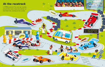 9781836048206 Usborne First Sticker Book Cars, Trains and Planes [2]