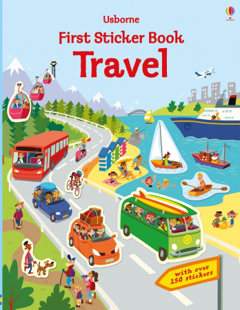 Mijloace de transport - 9781474937061 Usborne First Sticker Book Travel