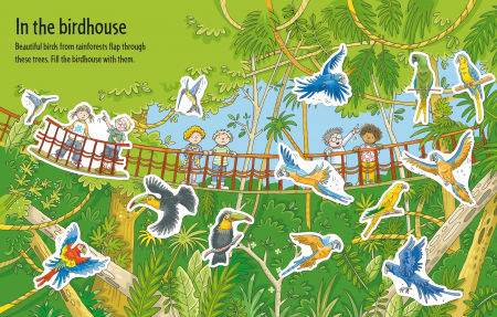9781409523130 Usborne First Sticker Book Zoo [6]