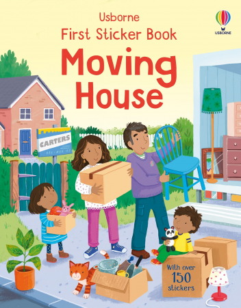 Activitati Usborne - 9781835409541 Usborne First Sticker Book Moving House