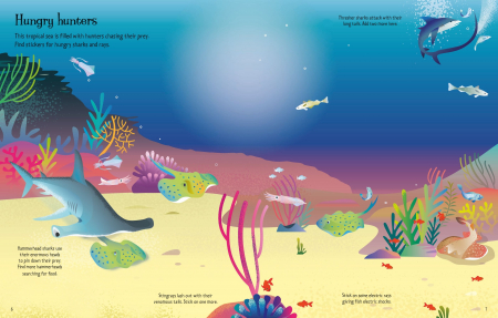 9781803709871 Usborne First Sticker Book Sharks and Rays [4]