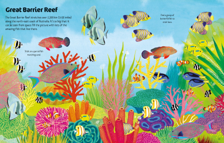 9781805077183 Usborne First Sticker Book Ocean Animals [4]