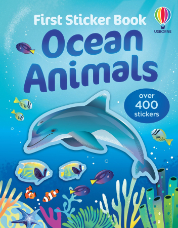 Stickers - 9781805077183 Usborne First Sticker Book Ocean Animals