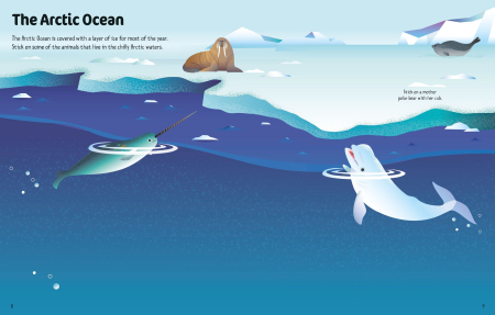 9781805077183 Usborne First Sticker Book Ocean Animals [2]