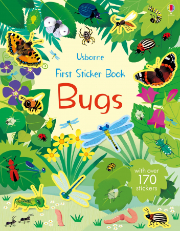 Gradina, natura - 9781474937078 Usborne First Sticker Book Bugs