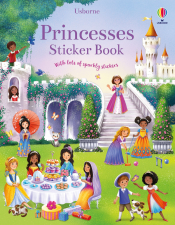 TEME populare - 9781801314909 Usborne Princesses Sticker Book