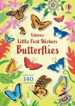 TEME populare - 9781803704586 Usborne Little First Stickers Butterflies