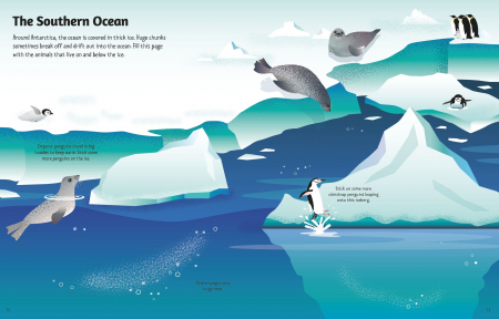 9781805077183 Usborne First Sticker Book Ocean [4]