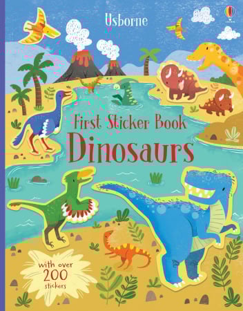 Dinozauri - 9781474968263 Usborne First Sticker Book Dinosaurs