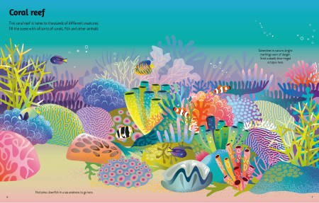 9781805077183 Usborne First Sticker Book Ocean [1]