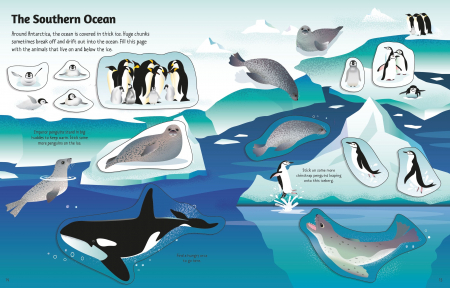 9781805077183 Usborne First Sticker Book Ocean [3]