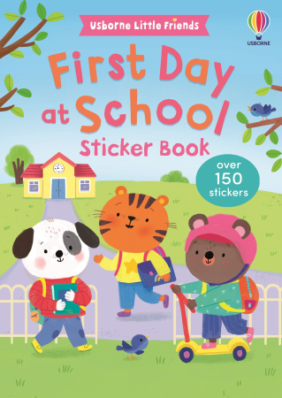 Stickers - 9781835402382 Usborne First Day at School Sticker Book