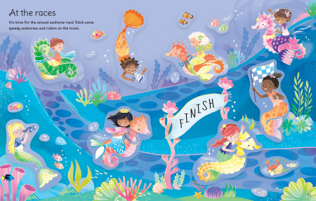 9781836042945 Usborne First Sticker Book Mermaids [2]