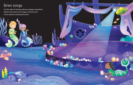 9781836042945 Usborne First Sticker Book Mermaids [3]