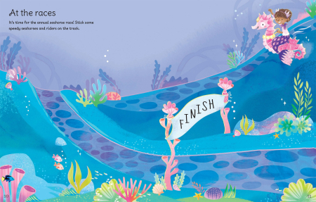 9781836042945 Usborne First Sticker Book Mermaids [1]