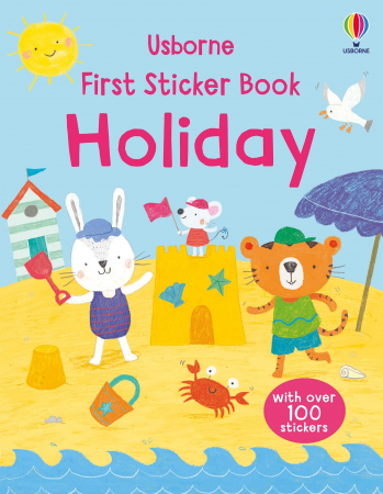 Vacanta de vara - 9781805075295 Usborne First Sticker Book Holiday