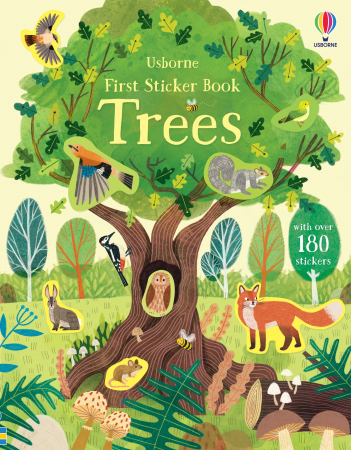 Gradina, natura - 9781474998925 Usborne First Sticker Book Trees